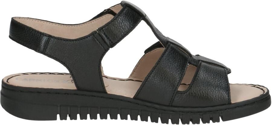 Caprice Sandalen sleehaksandaal comfortabele schoen zomerschoen met klittenbandsluitingen