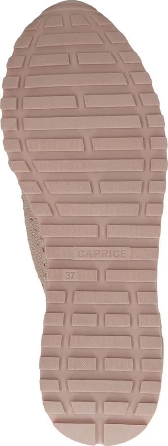 Caprice Slip-on sneakers slipper vrijetijdsschoen lage schoen met fonkelende strass-steentjes - Foto 4