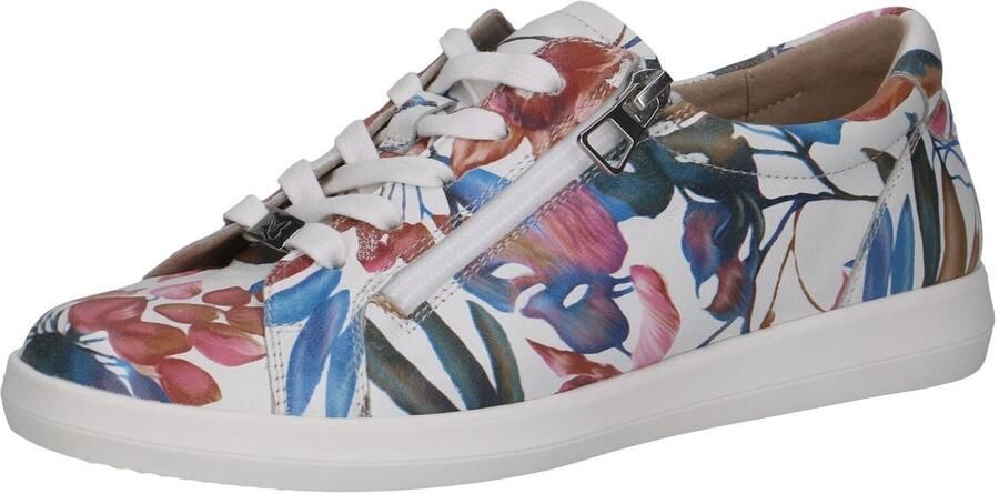 CAPRICE Sneakers laag saffier royal blue koningsblauw magenta wit