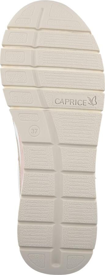 CAPRICE Sneakers laag taupe goud poederroze wit - Foto 5
