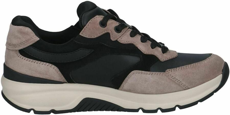 CAPRICE Sneakers laag taupe zwart - Foto 3