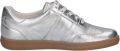 Caprice Plateausneakers vrijetijdsschoen halfschoen veterschoen met gepolsterde schacht - Zilver