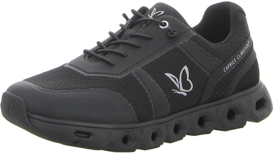Caprice Plateausneakers vrijetijdsschoen lage schoen comfortschoen met logo-vlinder - Foto 4