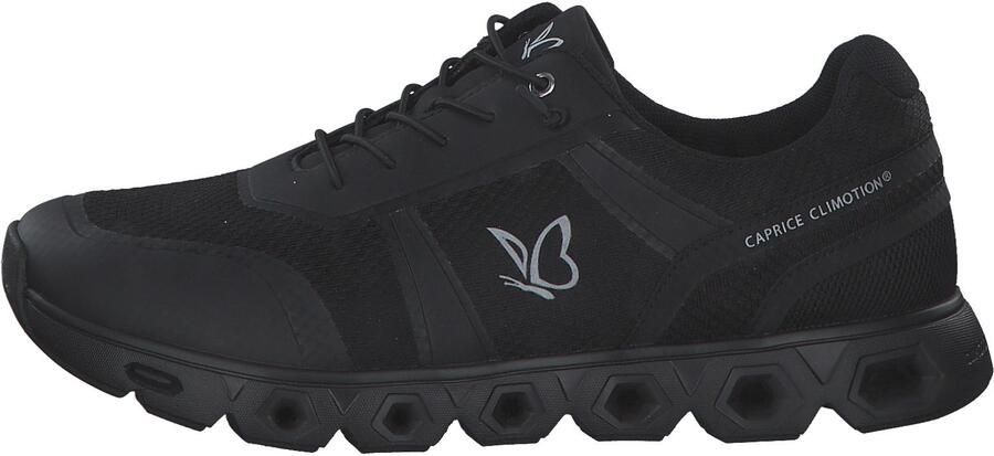 Caprice Plateausneakers vrijetijdsschoen lage schoen comfortschoen met logo-vlinder - Foto 7