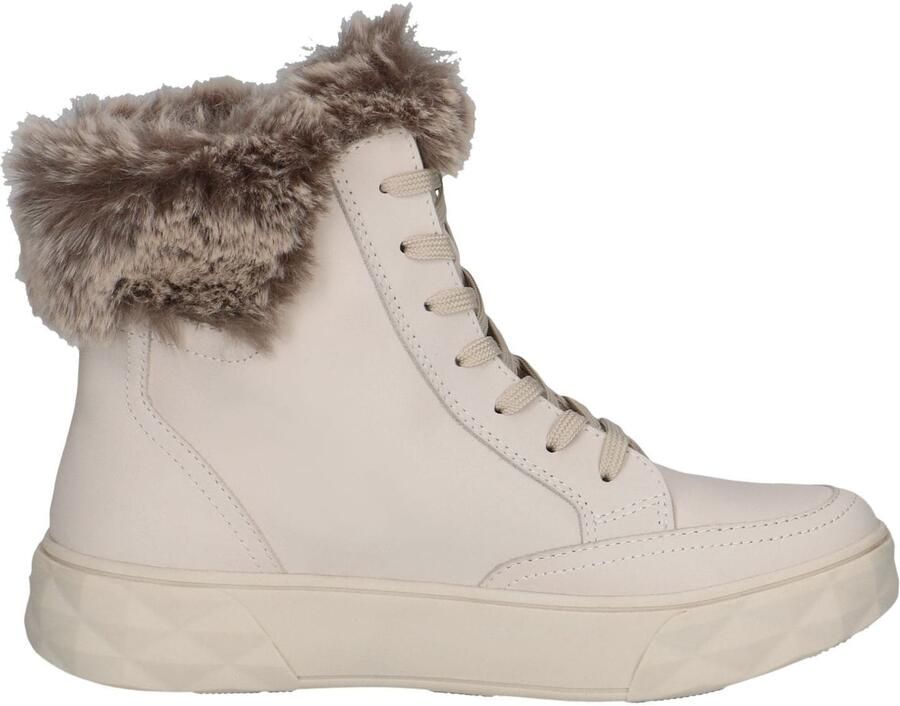 Caprice Beige Casual Gesloten Enkellaarsjes Beige Dames