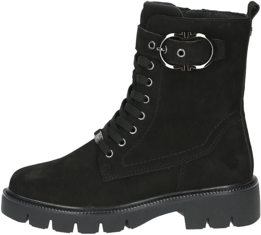 Caprice Veterschoenen blokhak veterschoen met praktisch verwisselbaar voetbed
