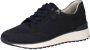 Caprice Kaia comfort suède sneakers donkerblauw - Thumbnail 3