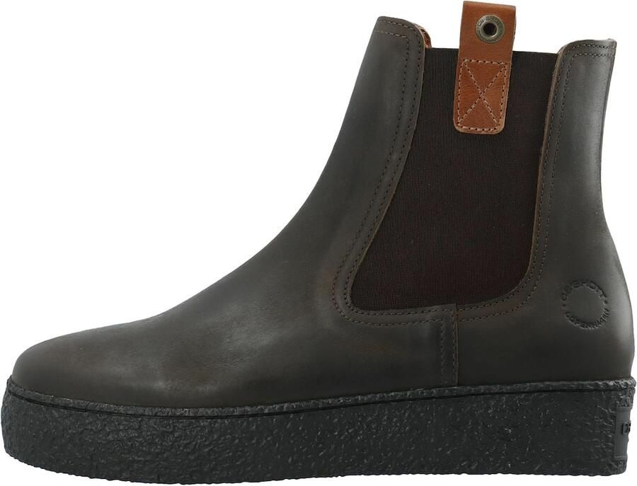 Ca'Shott Chelsea boots 'Camilla' donkerbruin