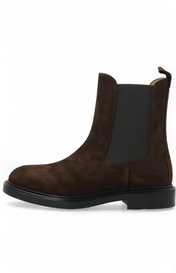 Ca'Shott Chelsea boots ' CASLOLA ' donkerbruin