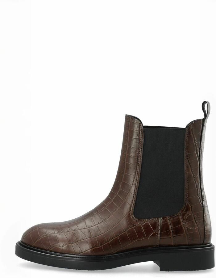Ca'Shott Chelsea boots ' CASLOLA ' donkerbruin