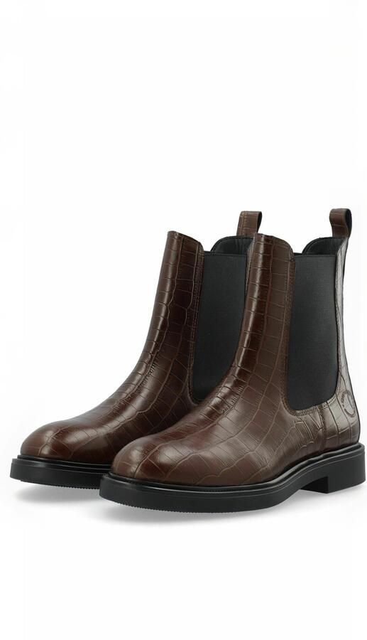 Ca'Shott Chelsea boots ' CASLOLA ' donkerbruin - Foto 5