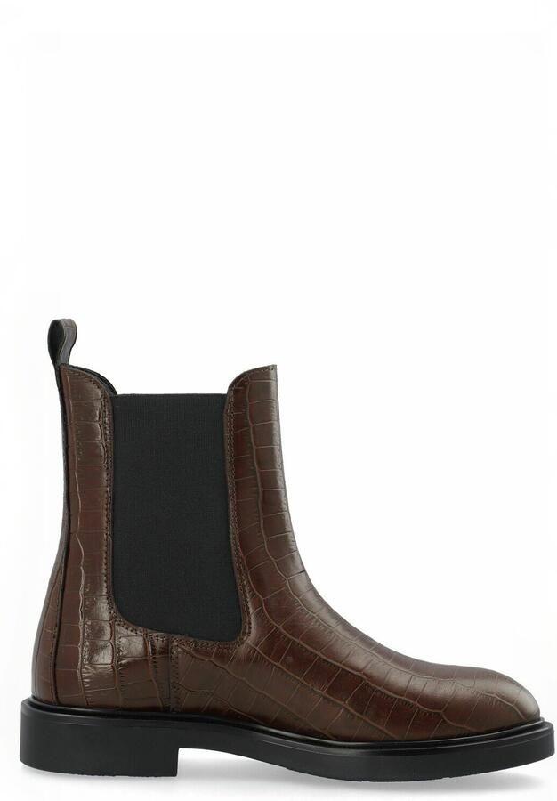 Ca'Shott Chelsea boots ' CASLOLA ' donkerbruin - Foto 3