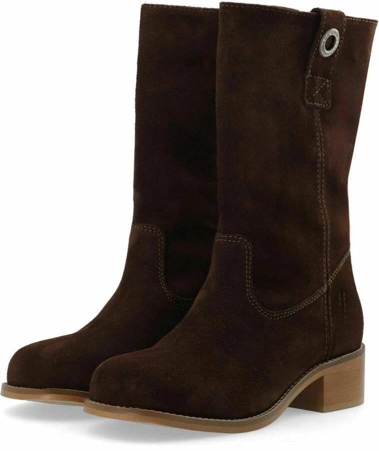 Ca'Shott Chelsea boots ' CASVILMA ' donkerbruin - Foto 3