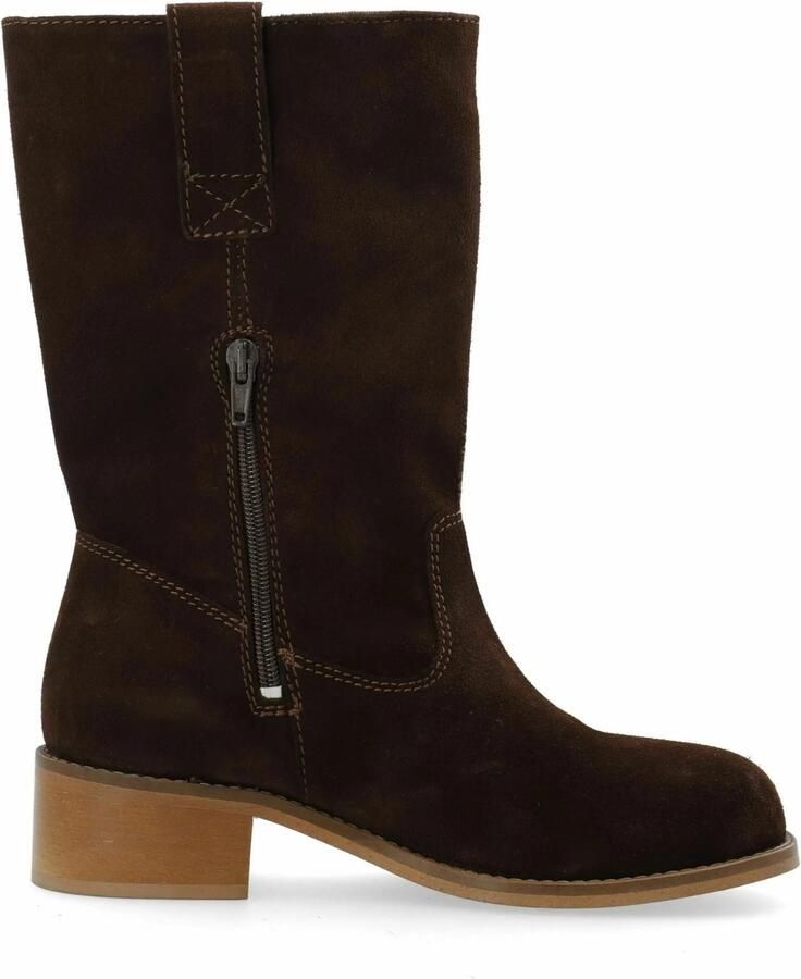 Ca'Shott Chelsea boots ' CASVILMA ' donkerbruin - Foto 4