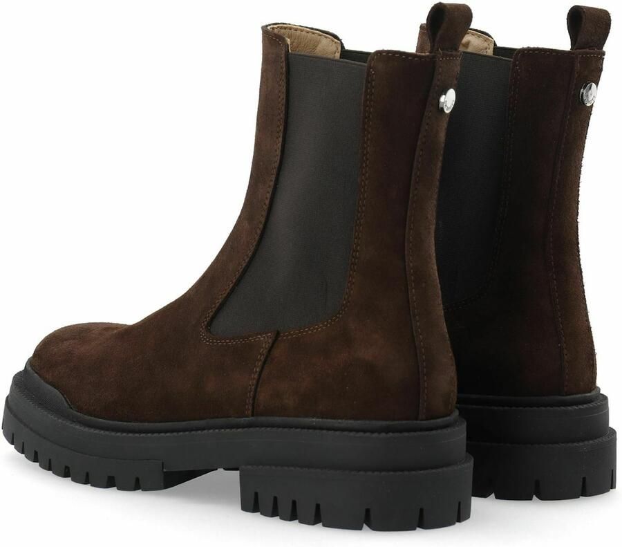 Ca'Shott Chelsea boots ' CASJOLINE ' donkerbruin - Foto 3