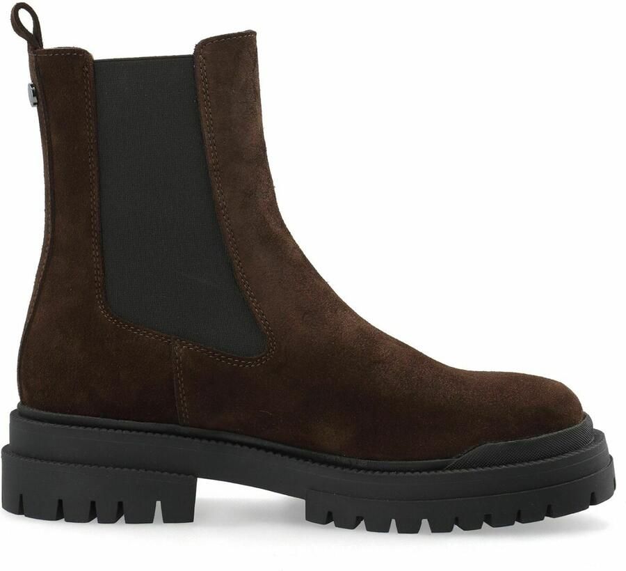 Ca'Shott Chelsea boots ' CASJOLINE ' donkerbruin - Foto 2