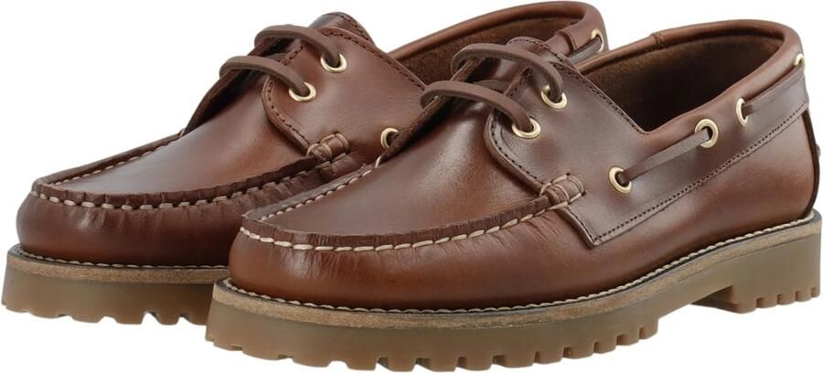 Ca'Shott Mocassins 'CASLENA' donkerbruin - Foto 4