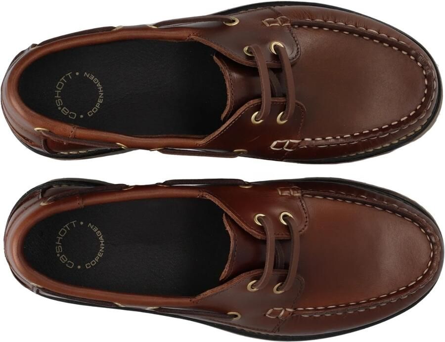 Ca'Shott Mocassins 'CASLENA' donkerbruin - Foto 2