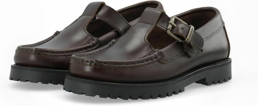 Ca'Shott Mocassins ' CASLENA ' donkerbruin - Foto 5