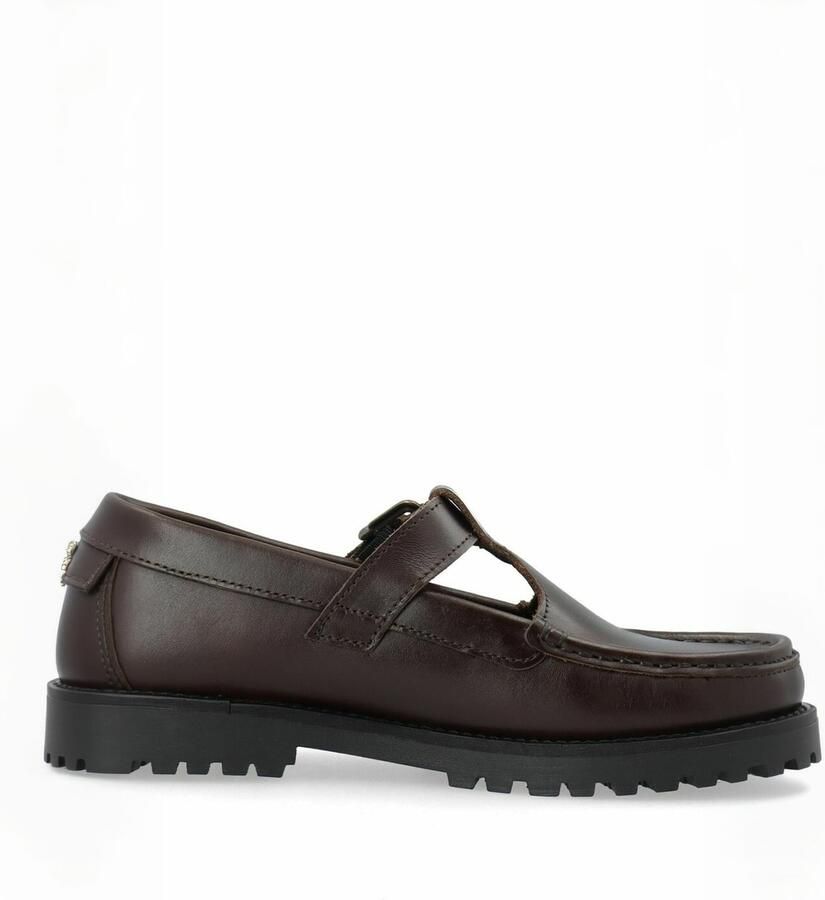 Ca'Shott Mocassins ' CASLENA ' donkerbruin - Foto 3