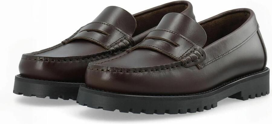 Ca'Shott Mocassins ' CASLENA ' donkerbruin - Foto 5
