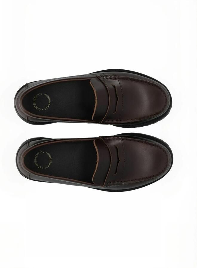 Ca'Shott Mocassins ' CASLENA ' donkerbruin - Foto 3
