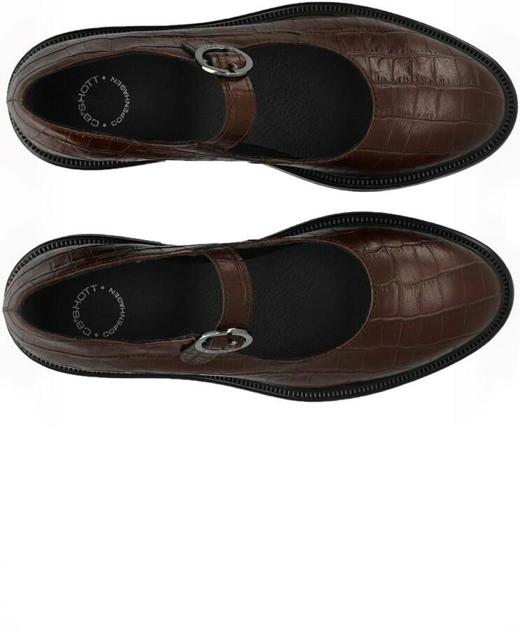 Ca'Shott Mocassins ' CASLOLA ' donkerbruin - Foto 4