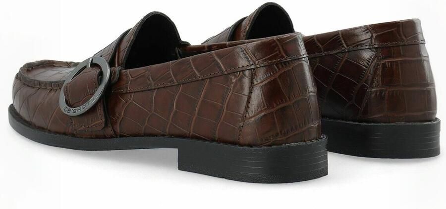 Ca'Shott Mocassins ' CASROBERTA ' donkerbruin - Foto 5