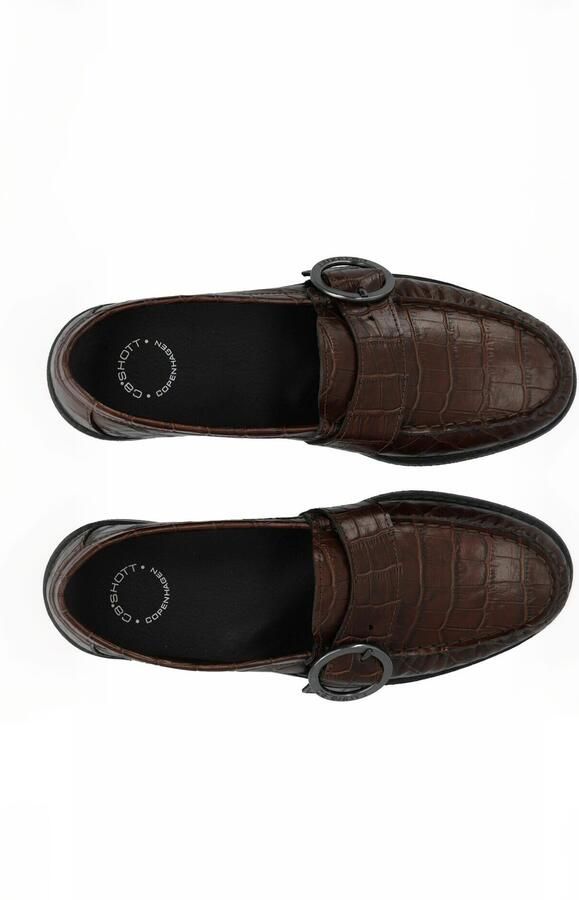 Ca'Shott Mocassins ' CASROBERTA ' donkerbruin - Foto 3