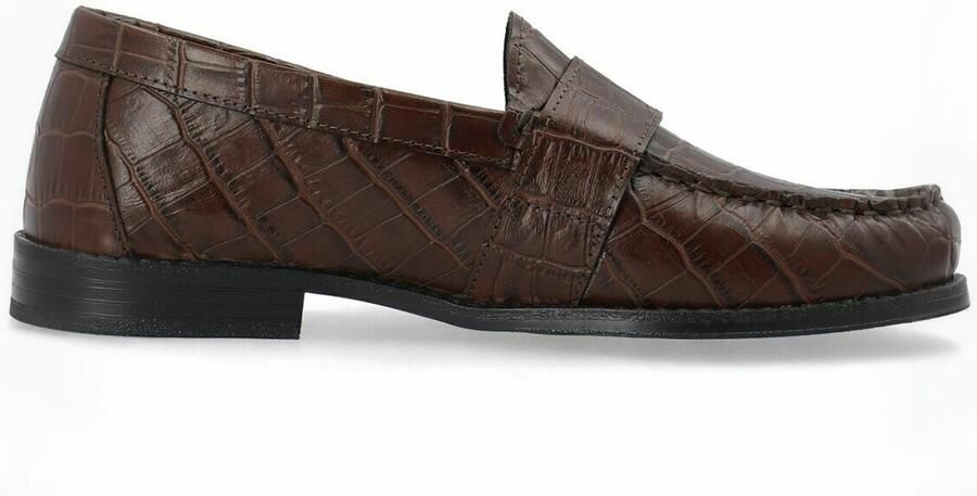 Ca'Shott Mocassins ' CASROBERTA ' donkerbruin - Foto 4