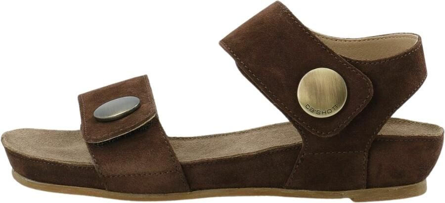 Ca'Shott Sandaal ' CASAVA ' donkerbruin
