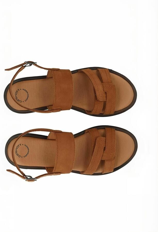 Ca'Shott Sandaal ' CASELIA ' cognac - Foto 4