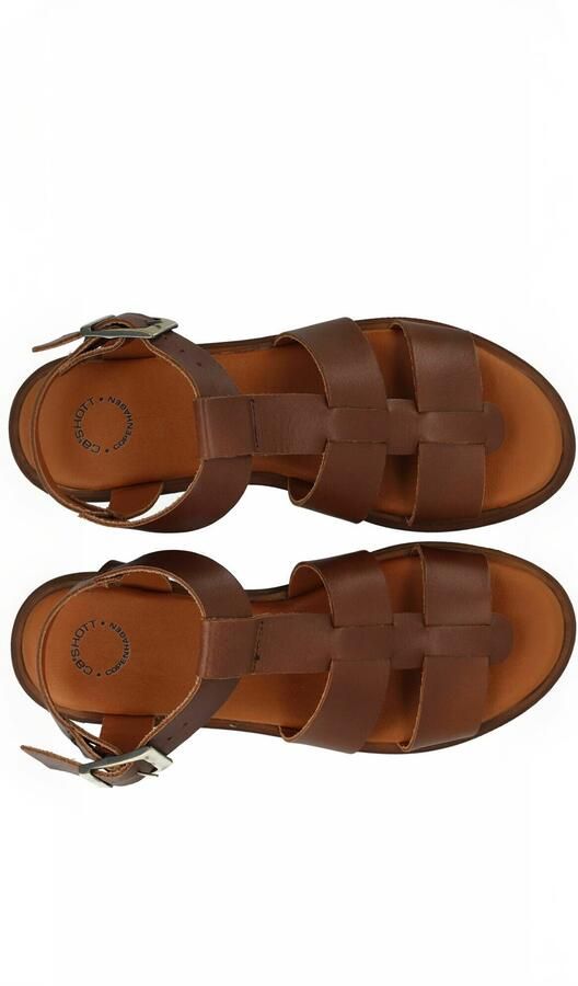 Ca'Shott Sandaal ' CASELIA ' cognac - Foto 4
