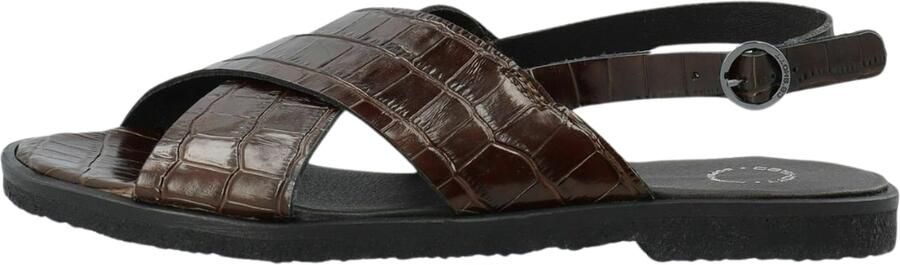 Ca'Shott Sandaal ' CASGITTA ' donkerbruin