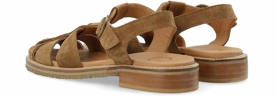 Ca'Shott Sandalen met riem 'Casgrace' lichtbruin - Foto 5