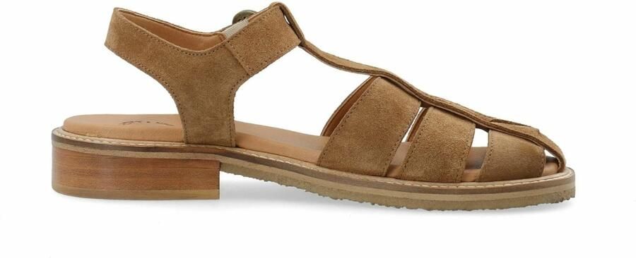 Ca'Shott Sandalen met riem 'Casgrace' lichtbruin - Foto 4