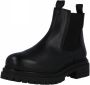 Ca'shott 24203 Chelsea boots Enkellaarsjes Dames Zwart - Thumbnail 2