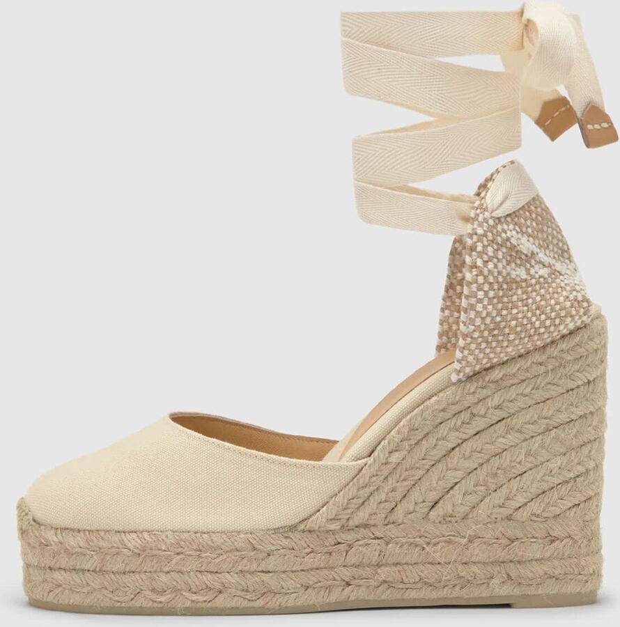 Castañer Espadrilles 'Carina' ivoor lichtbeige - Foto 2