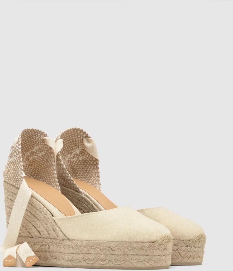 Castañer Espadrilles 'Carina' ivoor lichtbeige - Foto 3