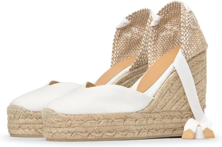 Castañer Chiara 8Ed 001 11 cm Sleehakken White Dames - Foto 4