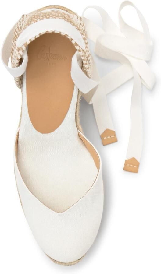 Castañer Chiara 8Ed 001 11 cm Sleehakken White Dames - Foto 5