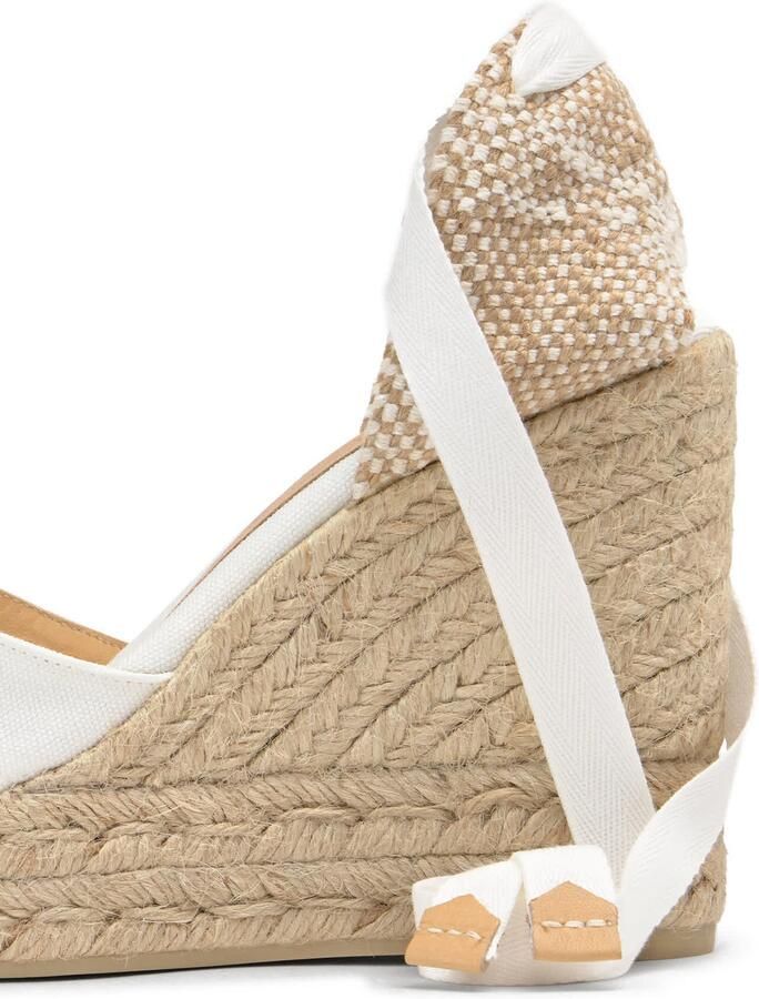Castañer Chiara 8Ed 001 11 cm Sleehakken White Dames - Foto 3