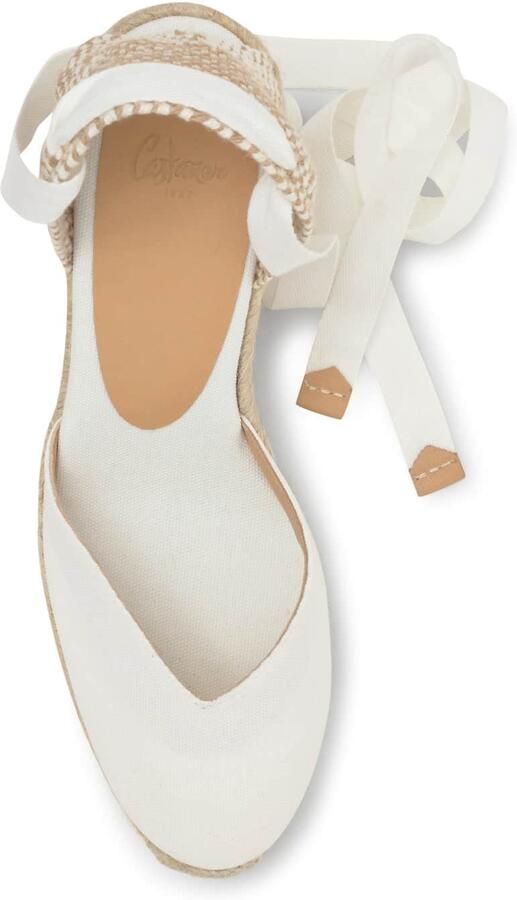 Castañer Chiara 8 001 9 cm sleehakken White Dames - Foto 5