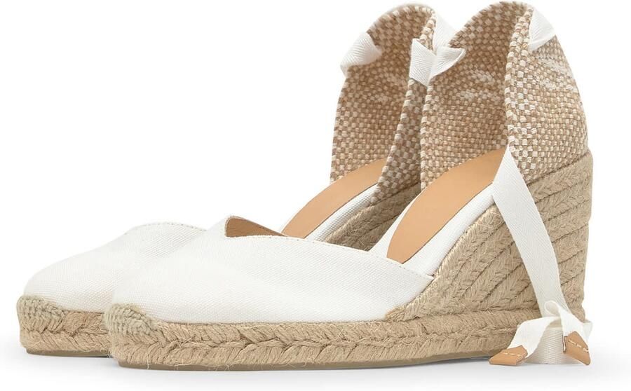 Castañer Chiara 8 001 9 cm sleehakken White Dames - Foto 4