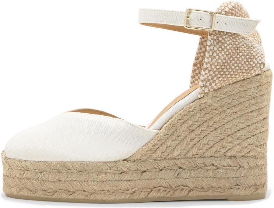 Castañer Espadrilles 'Chiarita' chamois eierschaal