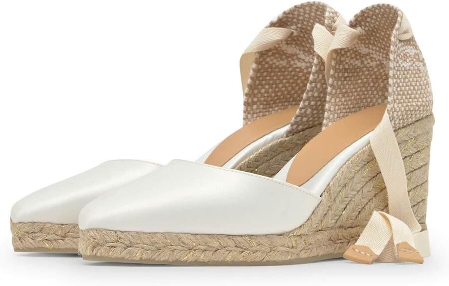 Castañer Espadrilles met sleehak van 9 cm - Foto 4