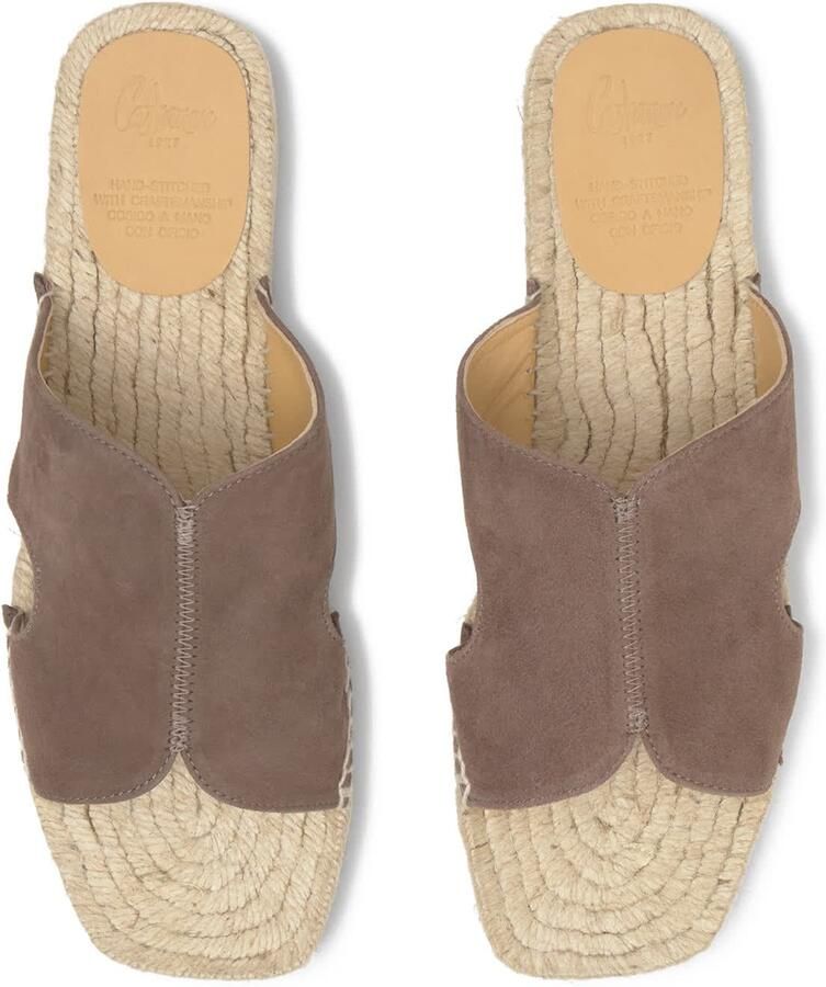 Castañer Muiltjes 'Priya' beige bruin - Foto 3