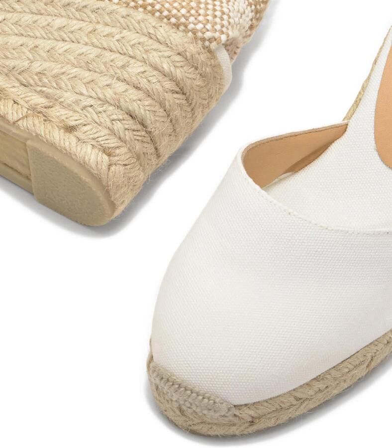 Castañer Carina 6 001 7 cm Wedges White Dames - Foto 2