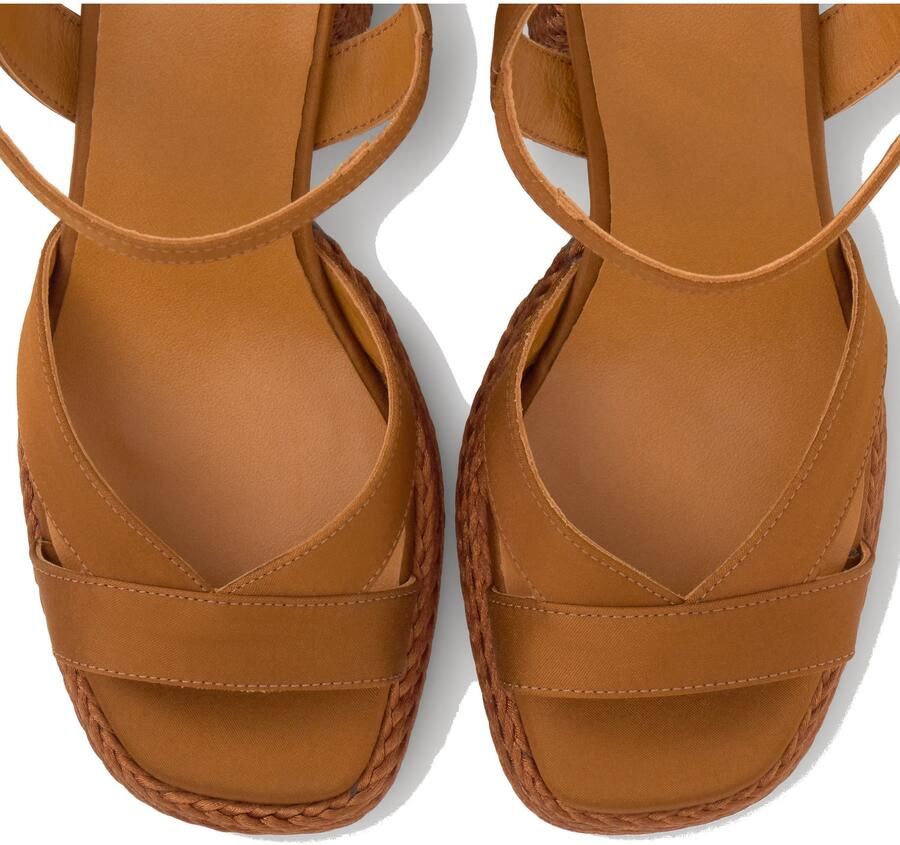 Castañer Sandalen met riem 'VIEN ' geel - Foto 8