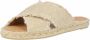 Castañer Palmera 032 Linnen Slippers Beige Dames - Thumbnail 4